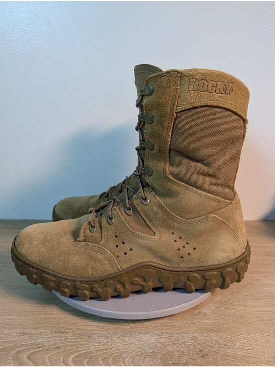Rocky S2V Special Ops Boots RKCO50 Sz 11.5 Men\'s Coyote Brown Tactical Military main image 6